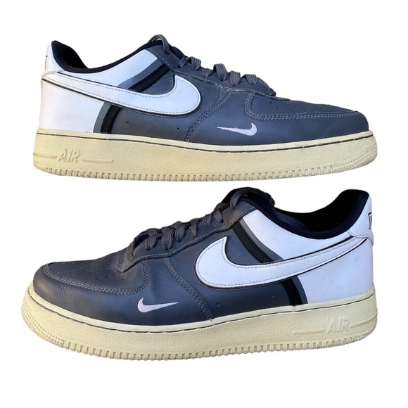 Nike Air Force 1 LV8 2 Dark Gray Charcoal Size 10 - Picture 1 of 15